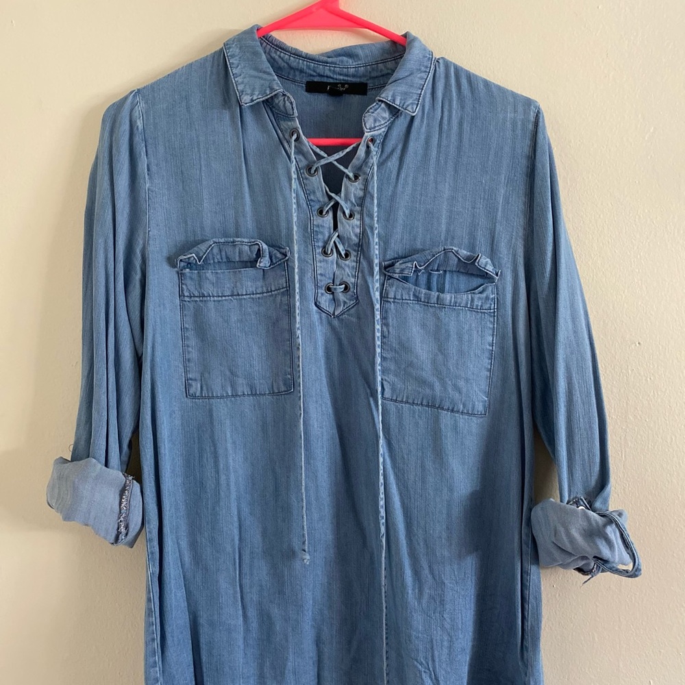 Denim shirt 💙